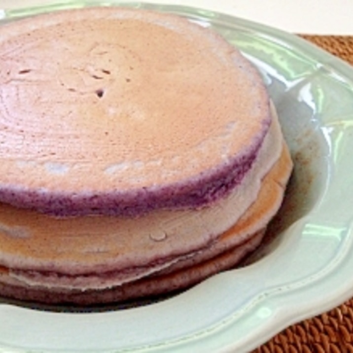 紫芋パンケーキ